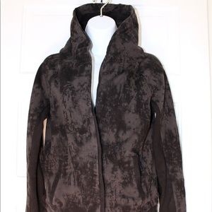 LULULEMON To Class Jacket Shawl Collar Black Camo
